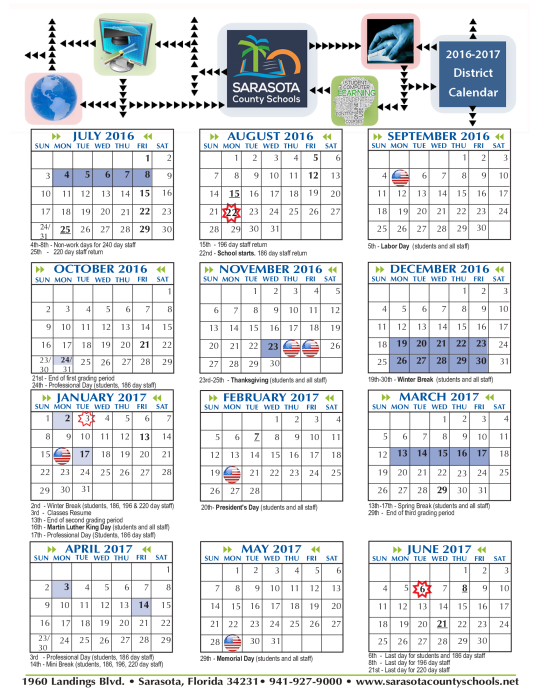 Sarasota County Schools Calendar 2023 24 - Recette 2023