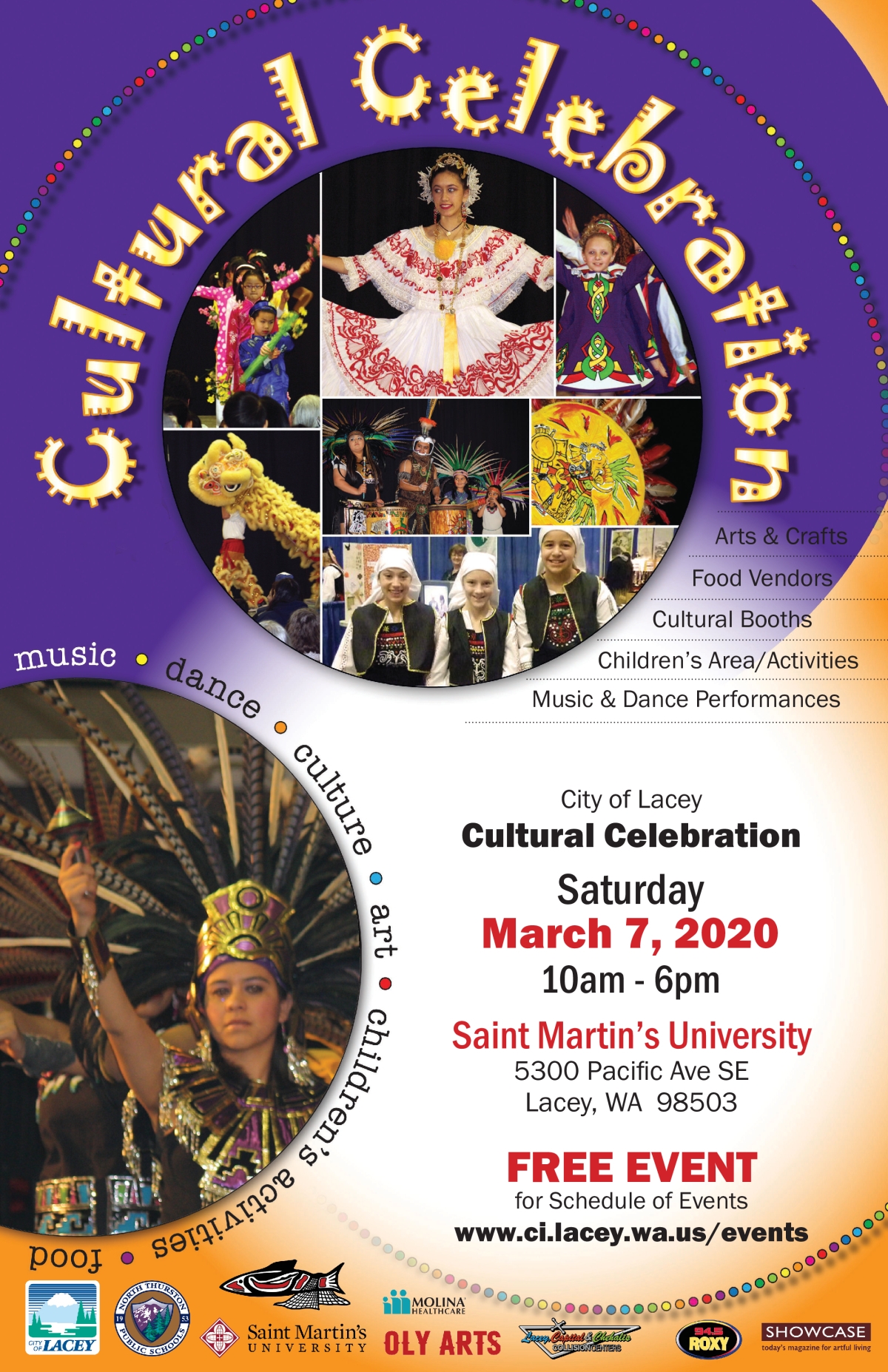 Image of a flyer titled Cultural Celebration 